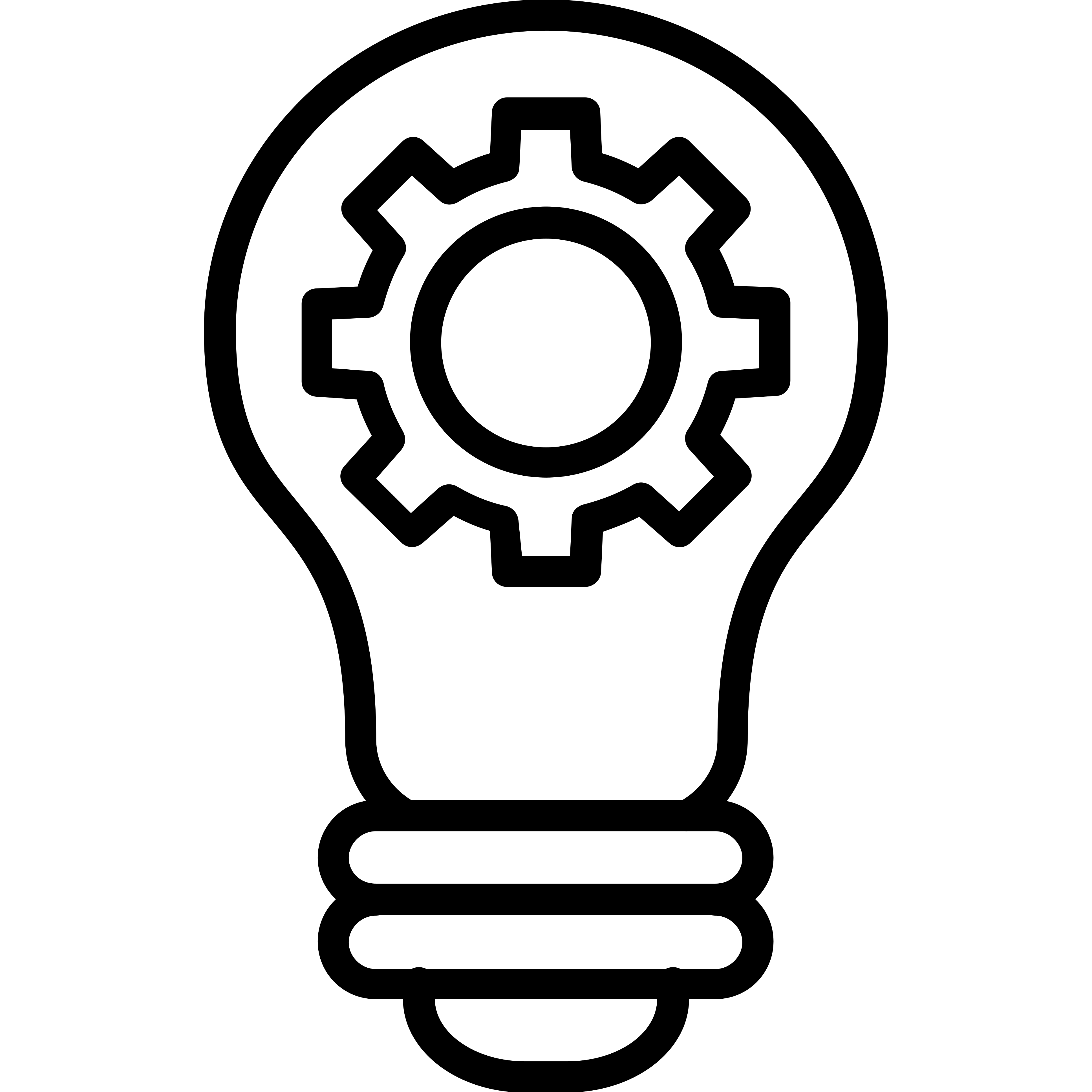 Lightbulb icon representing innovation